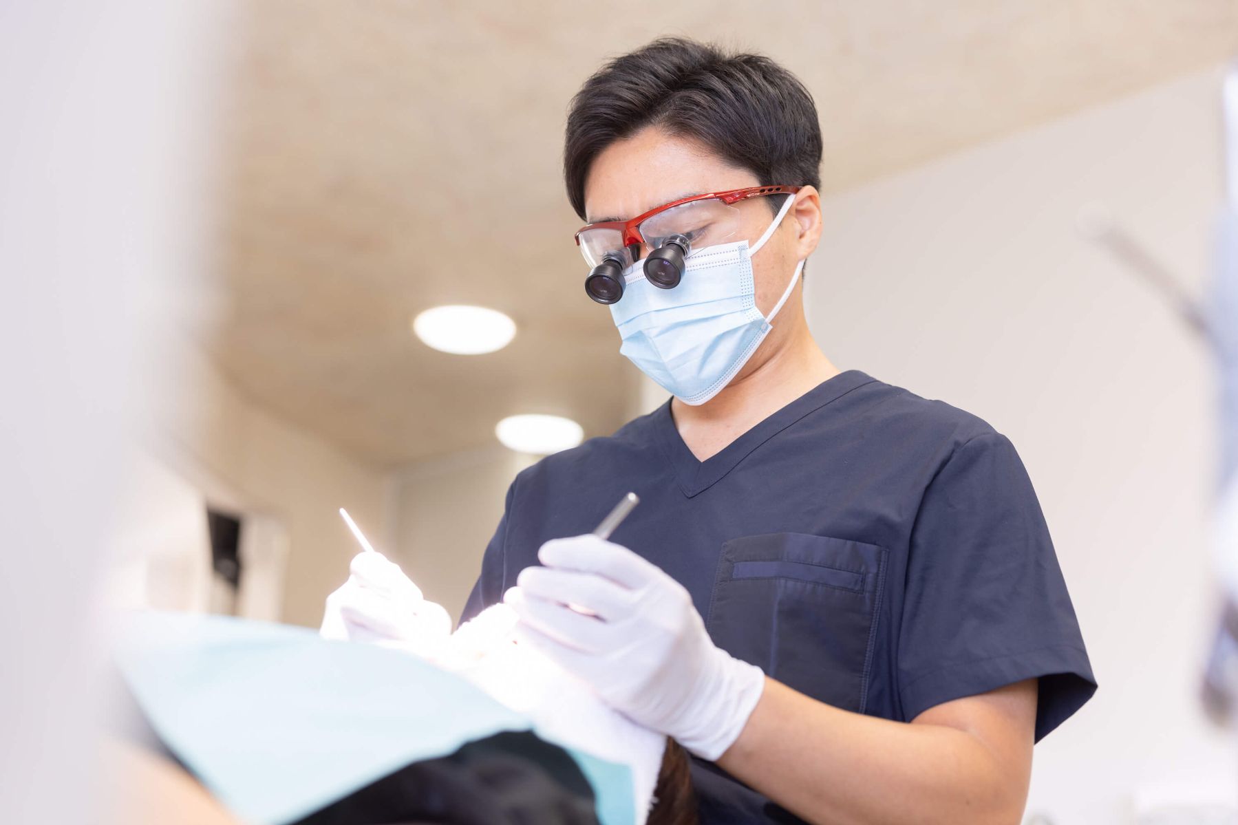 歯と神経を守る精密治療